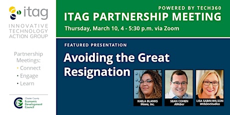 ITAG Partnership Meeting:  Avoiding the Great Resignation primary image