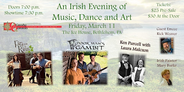An Irish Evening of Music, Dance and Art