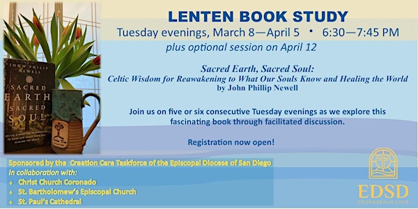Lenten Book Study:  Sacred Earth, Sacred Soul