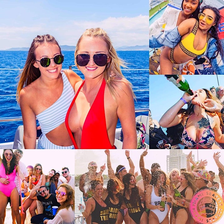 BOAT PARTY MIAMI - BOOZE CRUISE SOUTH BEACH - BEST PARTY BOAT MIAMI BEACH image