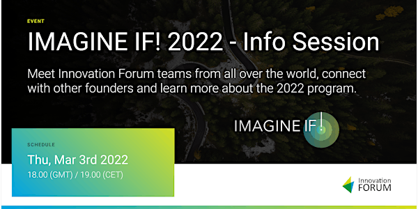 IMAGINE IF! 2022 - Info Session