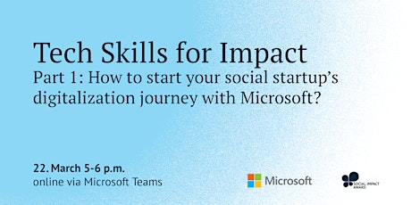 How to start your social startup’s digitalization journey with Microsoft?