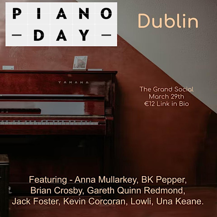 Piano Day Dublin 2022 image