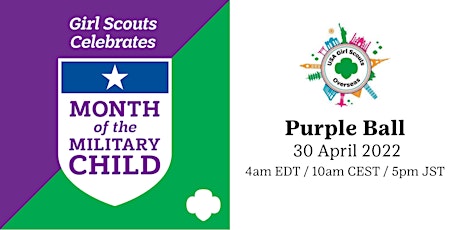 USAGSO Celebrates Month of the Military Child: Purple Ball