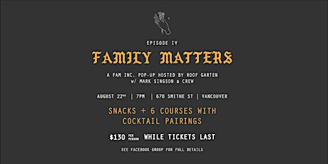 Family Matters pop up