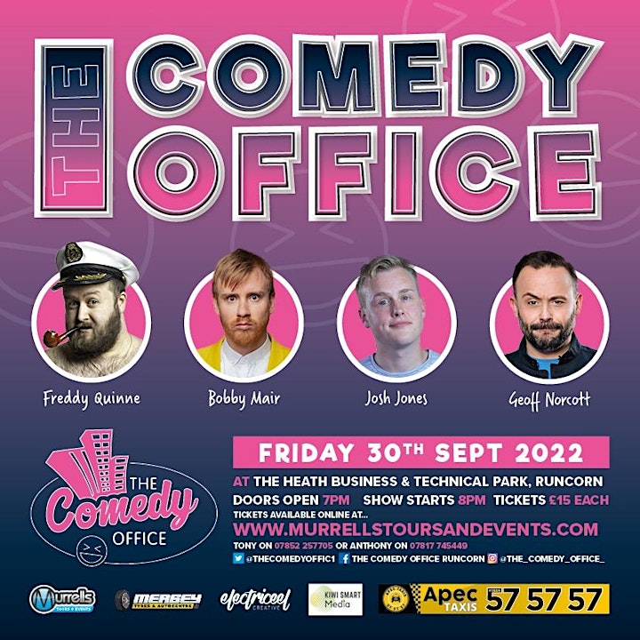 The Comedy Office - Friday 30th Sept 2022 image