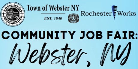 Hauptbild für Webster Community Job Fair 3/16 - Business Registration