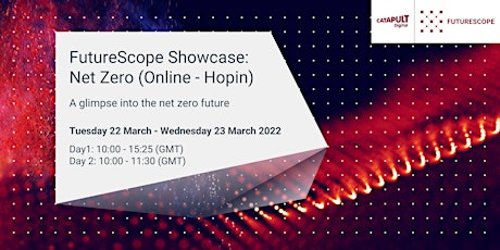 FutureScope Showcase: Net Zero (Online - Hopin) primary image