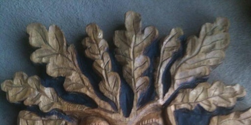 Carve a Green Man Wall Hanging