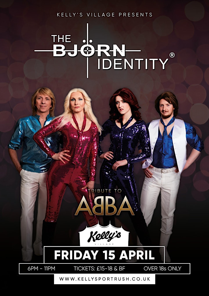 ABBA Tribute Night with The Bjorn Identity at Kellys Village, Portrush image