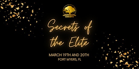 Image principale de Secrets of the Elite Workshop - March 19th and 20th, 2022