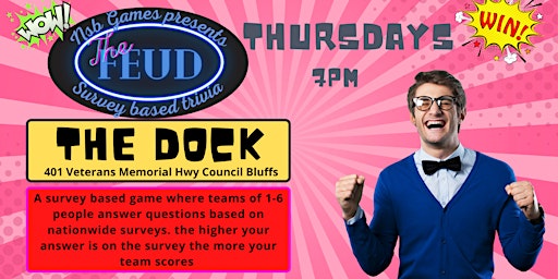 The Feud Thursdays at The Dock Bar & Grill