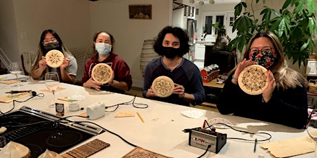 Learn the art of pyrography tickets