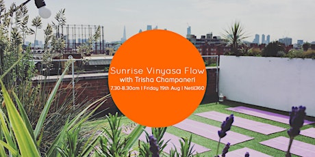 Rooftop Yoga: Sunrise Vinyasa Flow Friday @Netil360 primary image