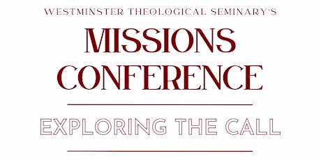 Missions Conference