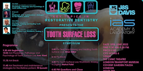 The Tooth Surface Loss Symposium tickets