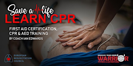 Basic First Aid Certification, CPR & AED Training March 20, 2022