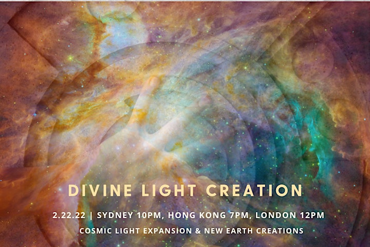 Divine Light Creation 2.22.22 Meditation image