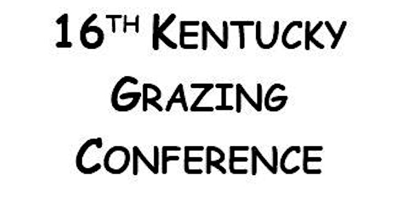 16th Kentucky Grazing Conference