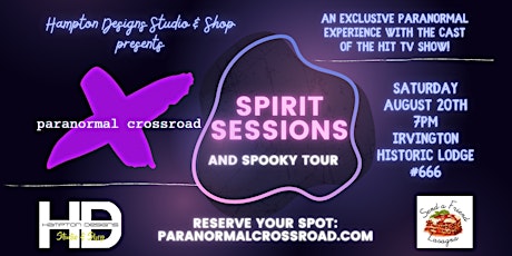 Spirit Communication Session and Spooky Tour tickets