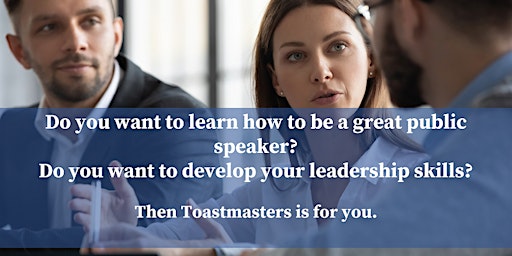 FREE Online Event - Improve your public speaking and leadership skills primary image