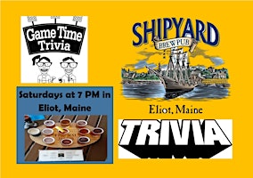 Saturday Night Trivia at the Shipyard Brewpub in Eliot