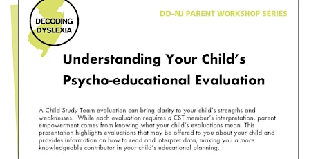 Understanding Your Child's Psycho-Educational Evaluation primary image