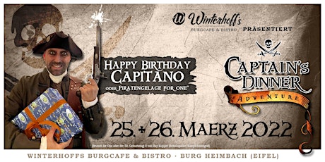 Hauptbild für Happy Birthday El Capitano, oder Piratengelage For One