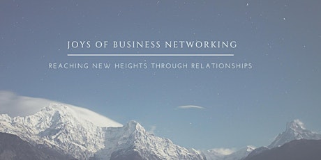 Joys of Business Networking Group primary image