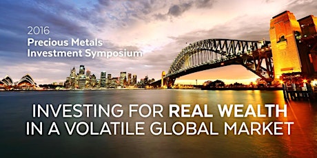 Precious Metals Investment Symposium 2016 primary image