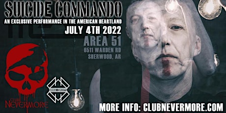 Club NeverMore Presents: Suicide Commando tickets