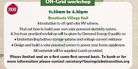 Introduction to Off-grid solar PV primary image