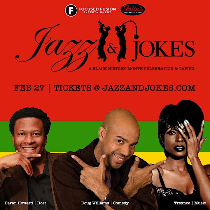Jazz and Jokes - Presented by Focused Fusion Entertainment image