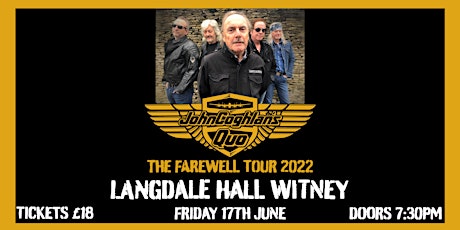 John Coghlan's Quo Farewell Tour - Langdale Hall tickets