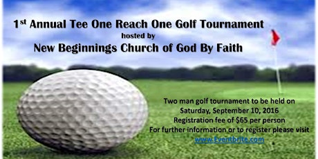 Tee One Reach One Charity Golf Tournament primary image