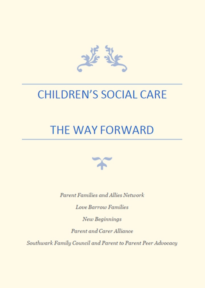 The Way Forward for Children's Social Care image