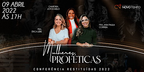 Imagem principal do evento Conferência Restituídas - Mulheres Proféticas
