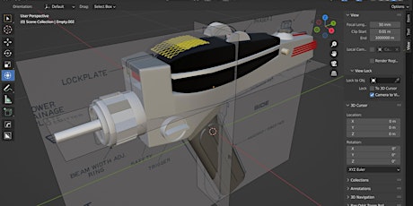 Intro To 3D Modeling In Blender 3D I