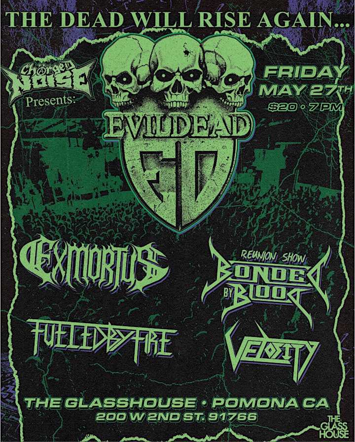 EVIL DEAD and Bonded By Blood (reunion show) image
