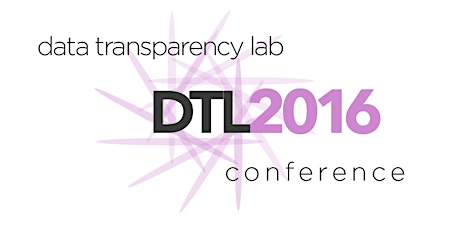Data Transparency Lab Conference 2016 primary image