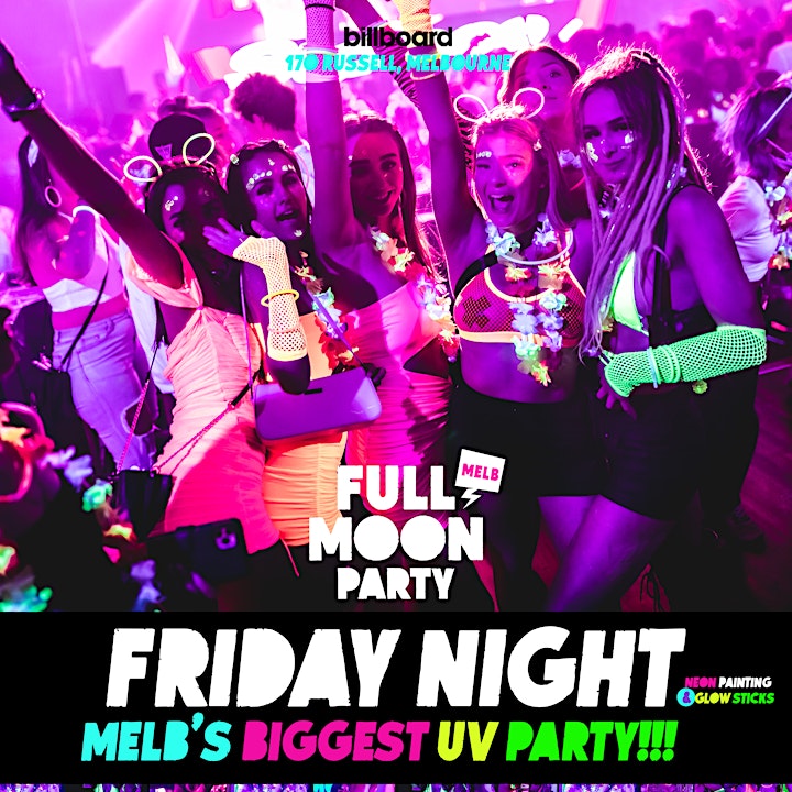 Full Moon Party Melbourne | 3 June 2022 image