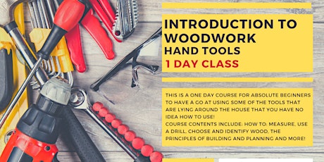 Introduction to woodwork - Hand tools