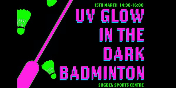 UV Glow In The Dark Badminton