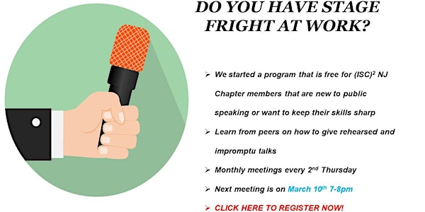 Public Speaking Workshop - March 2022