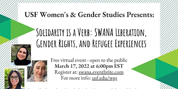 Solidarity is a Verb: SWANA Liberation, Gender Rights, & Refugee Experience