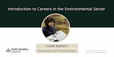 Introduction to Careers in the Environmental Sector