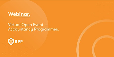 Virtual Open Event – Accountancy Programmes primary image