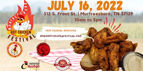 Murfreesboro Hot Chicken Festival billets