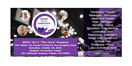 The 1st Annual Caring for the Caregiver Expo 2022 tickets