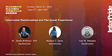 Rainbow Racism Webinar: Interracial Relationships and The Queer Experience